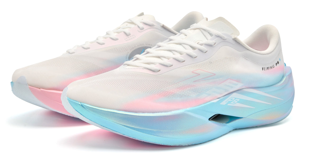 QIAODAN - FEIYING PB6.0 PURE WHITE SWIRLING CLOUDY BLUE - MASCULINO