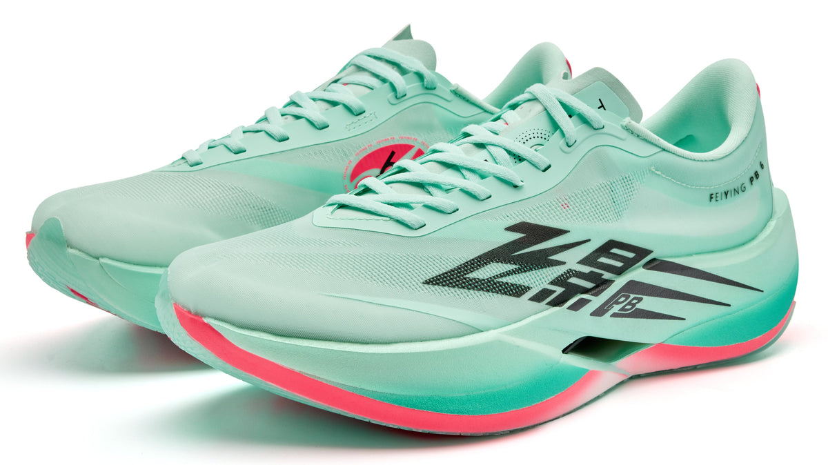 QIAODAN - FEIYING PB6.0 LAKE GREEN FLUORESCENT PINK - MASCULINO