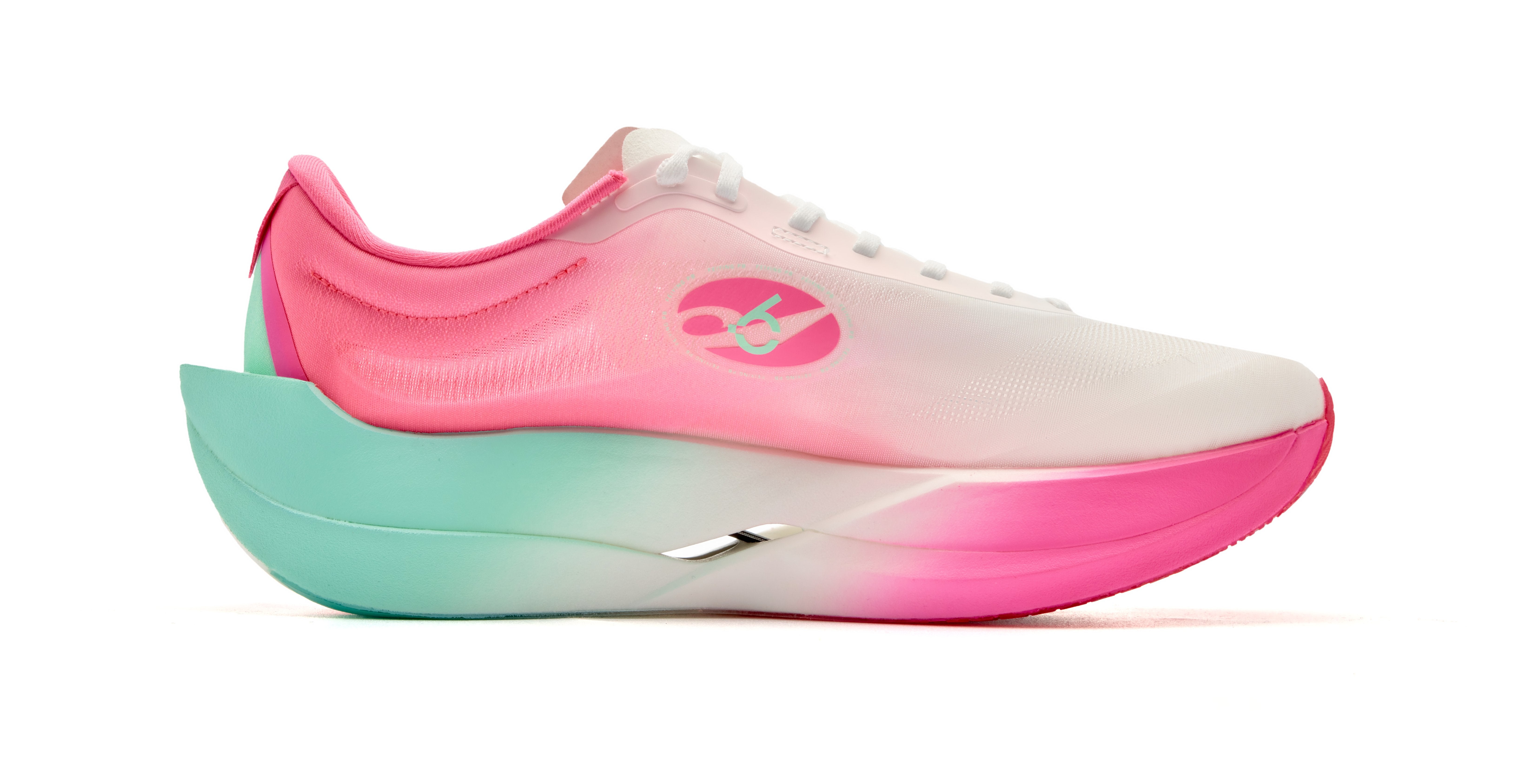 QIAODAN - FEIYING PB6.0 AURORA PINK SMART GREEN - MASCULINO
