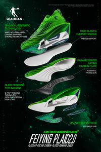 QIAODAN - FEIYING PLAID 2.0 VERDE - MASCULINO